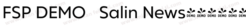 FSP DEMO   Salin News字体转换